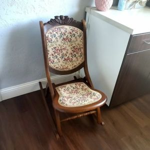 Antique small rocking chair